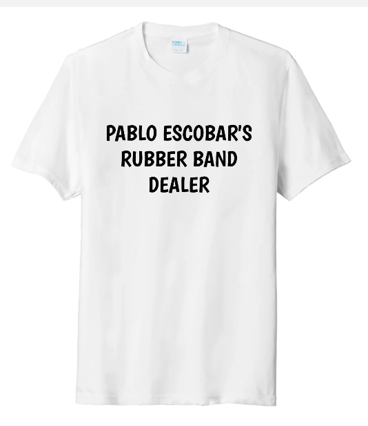 PABLO ESCOBAR'S RUBBER BAND DEALER